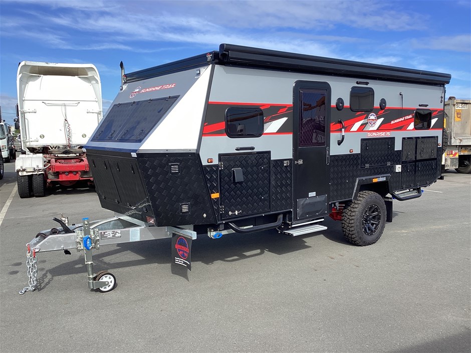 <p>2025 Sunshine Trail Sunrise 15 Quad Caravan</p>