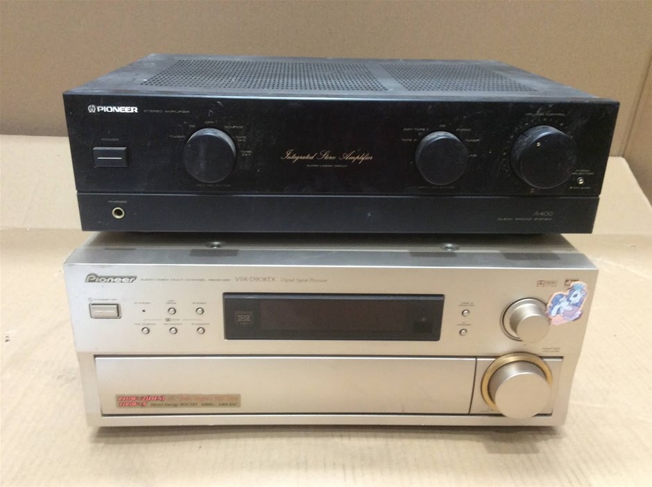 Pioneer Stereo Integrated Amplifier + Pioneer VSX-D908TX AV Receiver