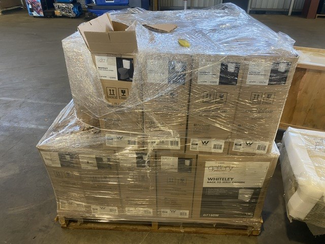 <p>Pallet of Gallery Whiteley Cistern Tops ONLY</p>