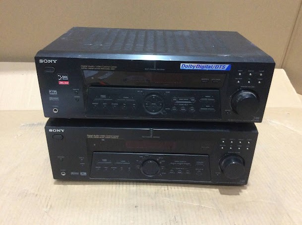 Sony STR-DE475&STR-DE675 FM Stereo/FM-AM Receiver (Lot of 2)