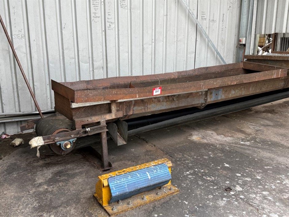 Custom Unloading Belt Conveyor