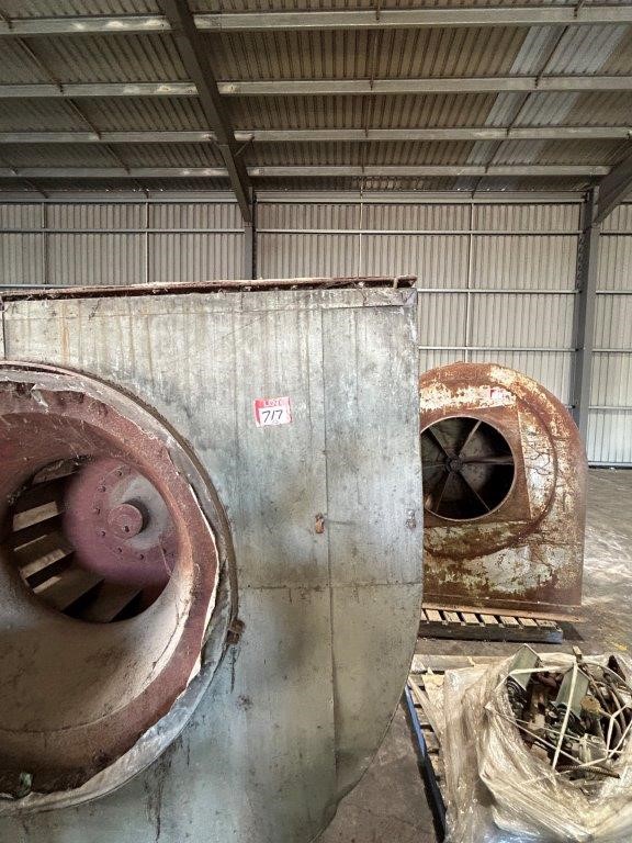 2 x Industrial Fans (Both said to be operational however untested)