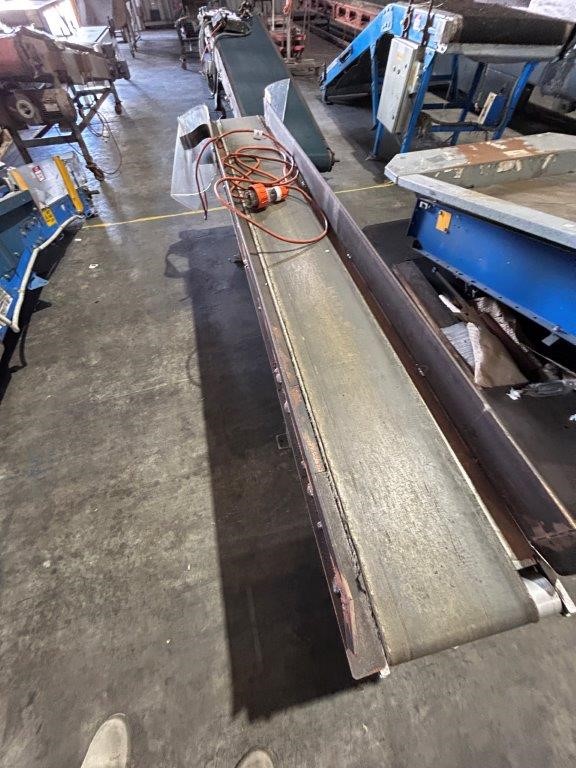 Belt Conveyor, Approx dims. 350mm x 2,500mm in length