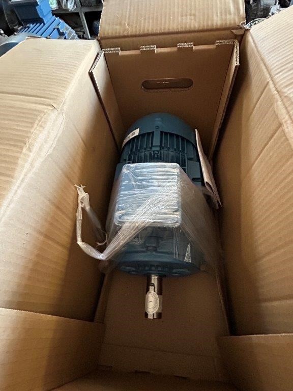 WEG 3 Phase Electric Motor, Mod K23ALIE3W21