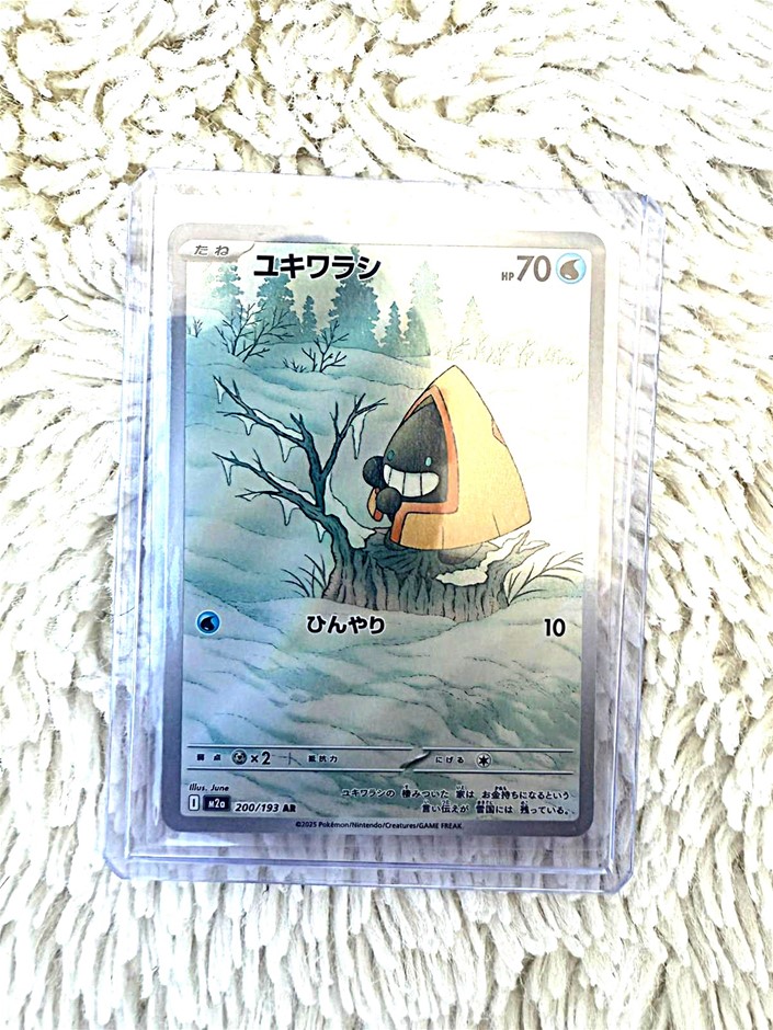 Snorunt AR Japanese card M2a 200/193 snowy scene art rare.