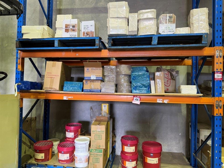 Assorted hospitality, food packaging and cleaning supplies