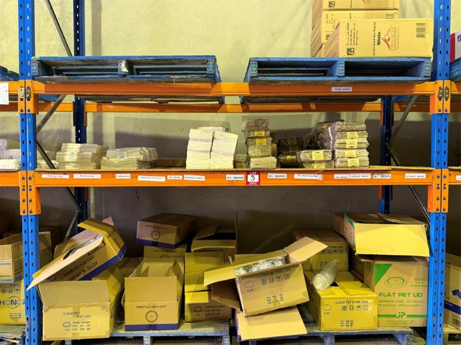 Asstd lot of Food Packaging Supplies