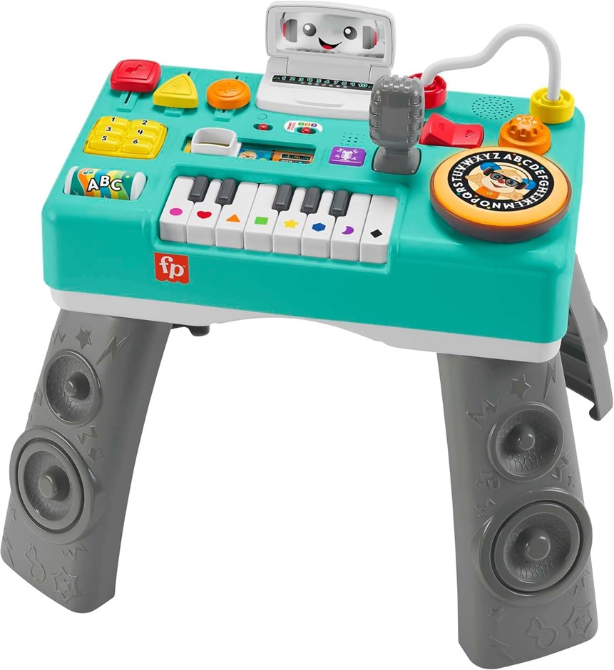 FISHER PRICE Laugh & Learn Mix & Learn Music Table. NB: Has Been Used, No S