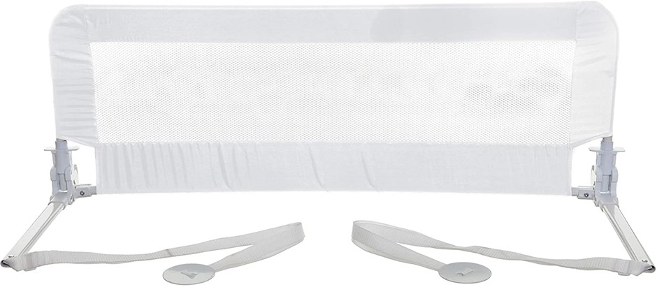 DREAMBABY Phoenix Bed Rail, Colour: White, 110 x 45.5cm. NB: Minor Use & Sl