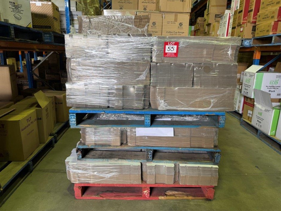 Flat-Packed Kraft Food Trays & Containers