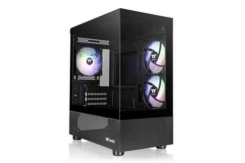 THERMALTAKE View 170 TG ARGB | Micro Chassis | Black