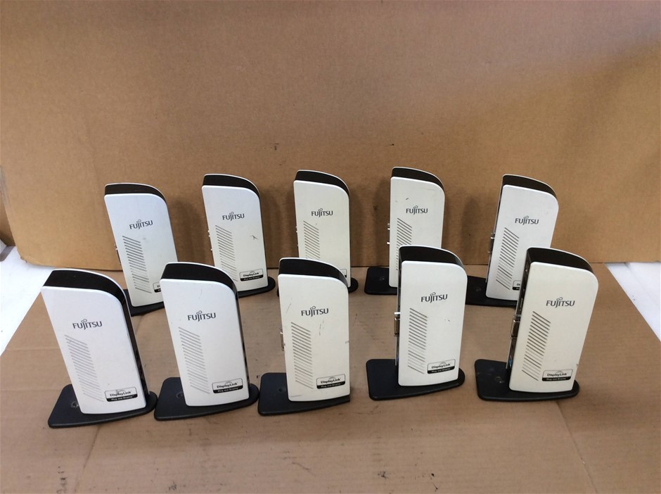 Fujitsu PR08 USB 3.0 Port Replicator Docking Station (Lot of 10)