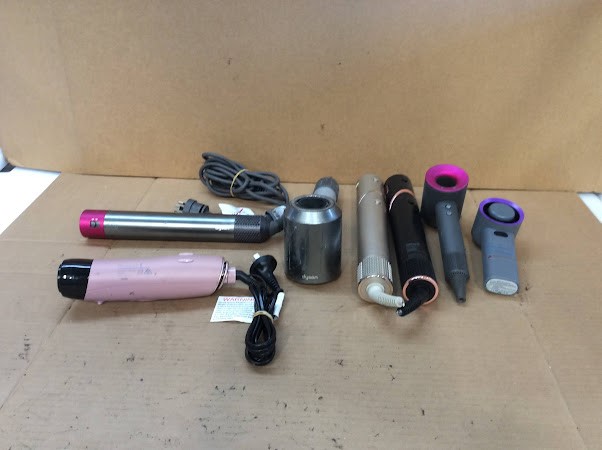 Dyson Mixed Brand and Model Hair Dryers/Hair Styling Tools (Lot of 7)