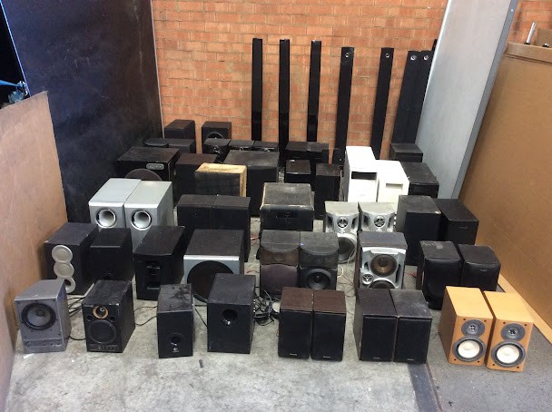 DENON/Logitech/Sony/LG/JVC Mixed Brand and Model Speaker Systems