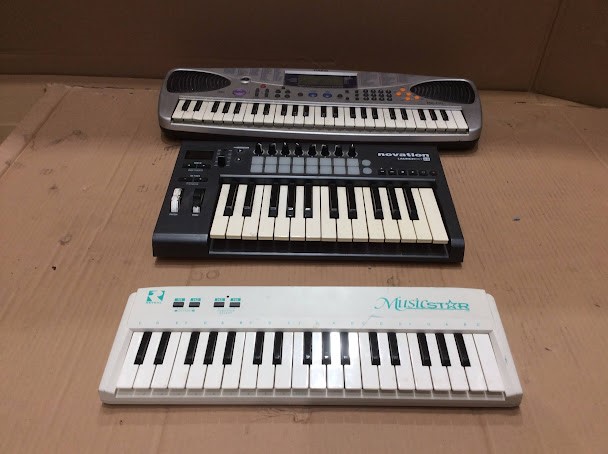 Casio & Novation & Reveal Electronic Keyboard (Lot of 3)