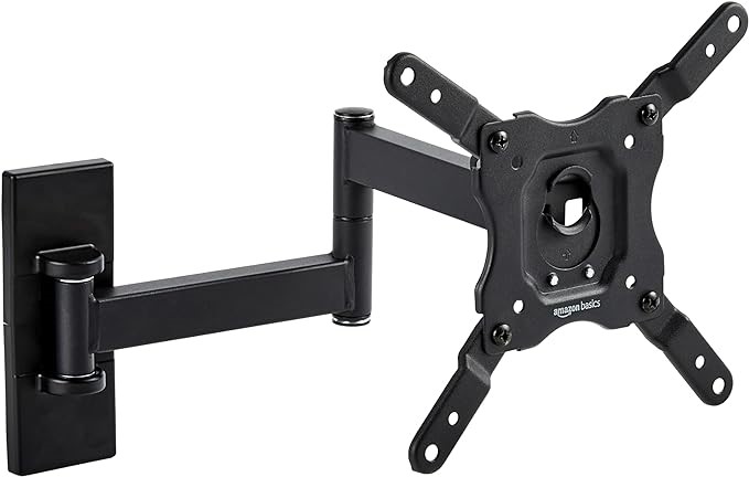 AMAZON BASICS Full Motion TV Wall Mount fits 30.48CM to 101.6CM TVs and VES