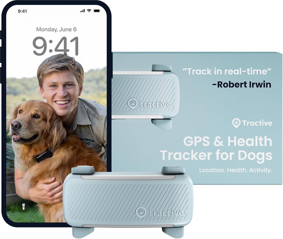 Tractive GPS Dog Tracker | 2025 Edition | Market Leader | Real-time Locatio
