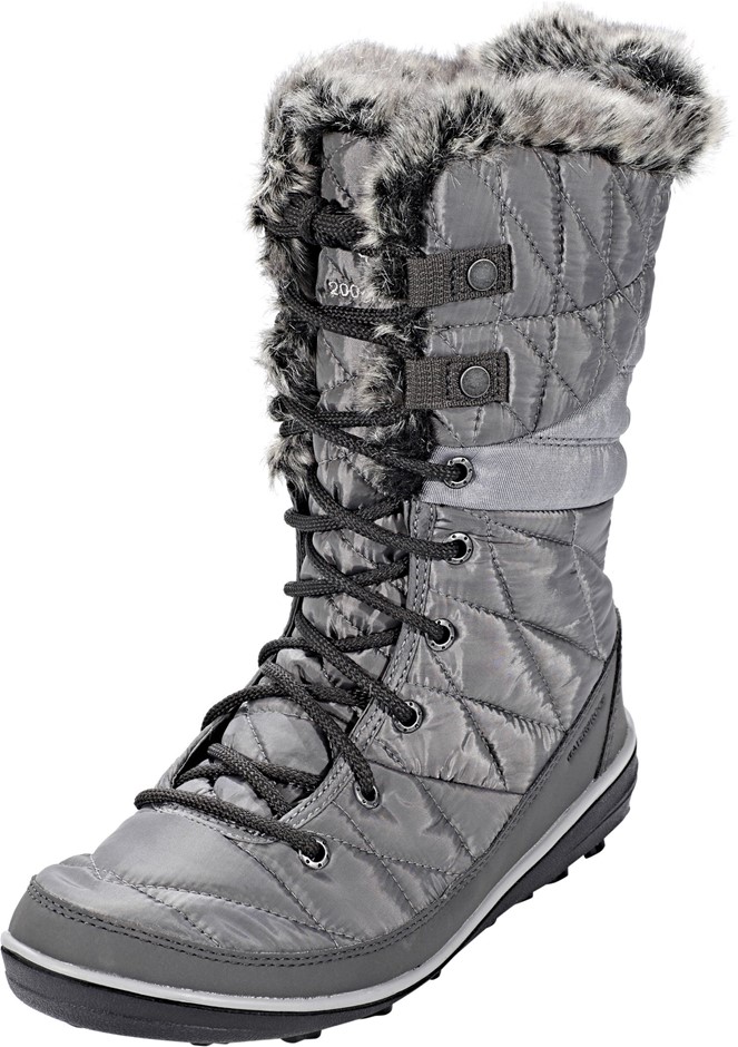 COLUMBIA Women's Heavenly Omni-Heat Snow Boot, US5/UK3, Quarry/Dove, 170288