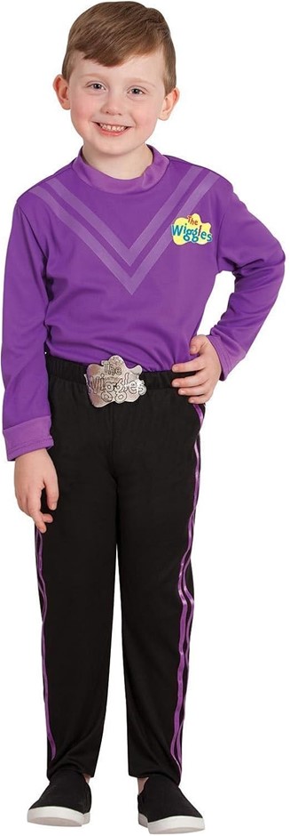 THE WIGGLES COSTUME Lachy Wiggle Deluxe Costume for Kids, Size Toddlers(80c