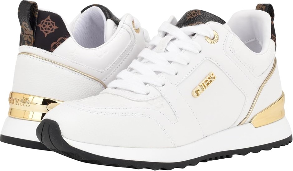 GUESS Women's Kadlin Sneaker, Size 11M, White 140, gwKADLIN. Buyers Note -