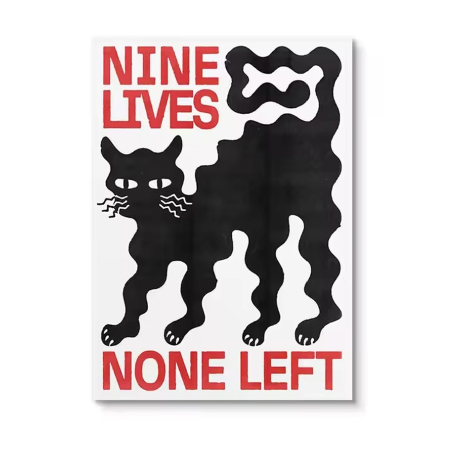 ALEX Khabazzi "Nine Lives - None Left" Canvas Print