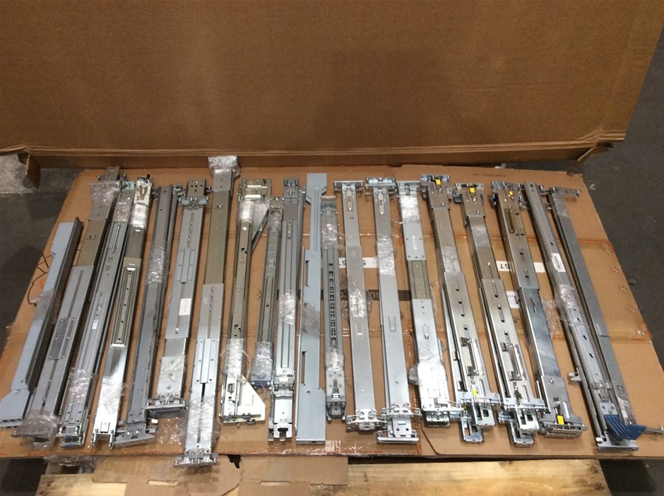 Mixed Lot of Server Rack Sliding Rails (Lot of 20)