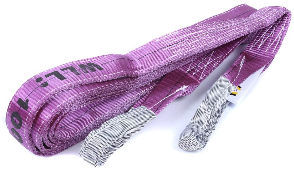 Flat Webb Lifting Sling, WLL 1,000kg x 5M (With Test Cert).