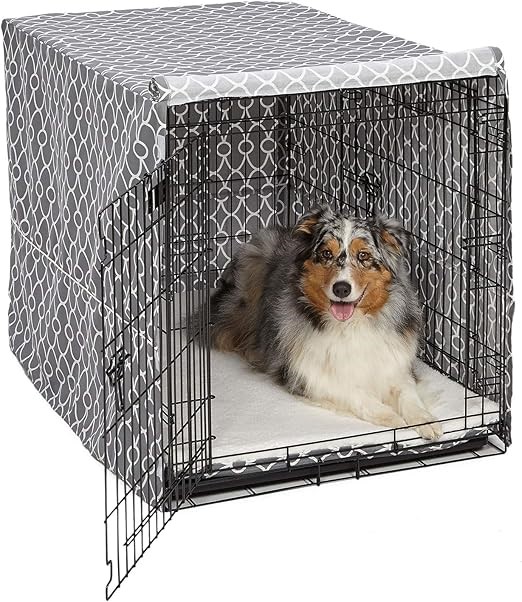 MidWest Homes for Pets Dog Crate Cover, Privacy Dog Crate Cover Fits Midwes