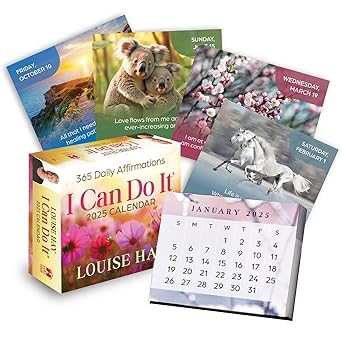 I Can Do It 2025 Calendar: 365 Daily Affirmations Calendar by Louise Hay (A