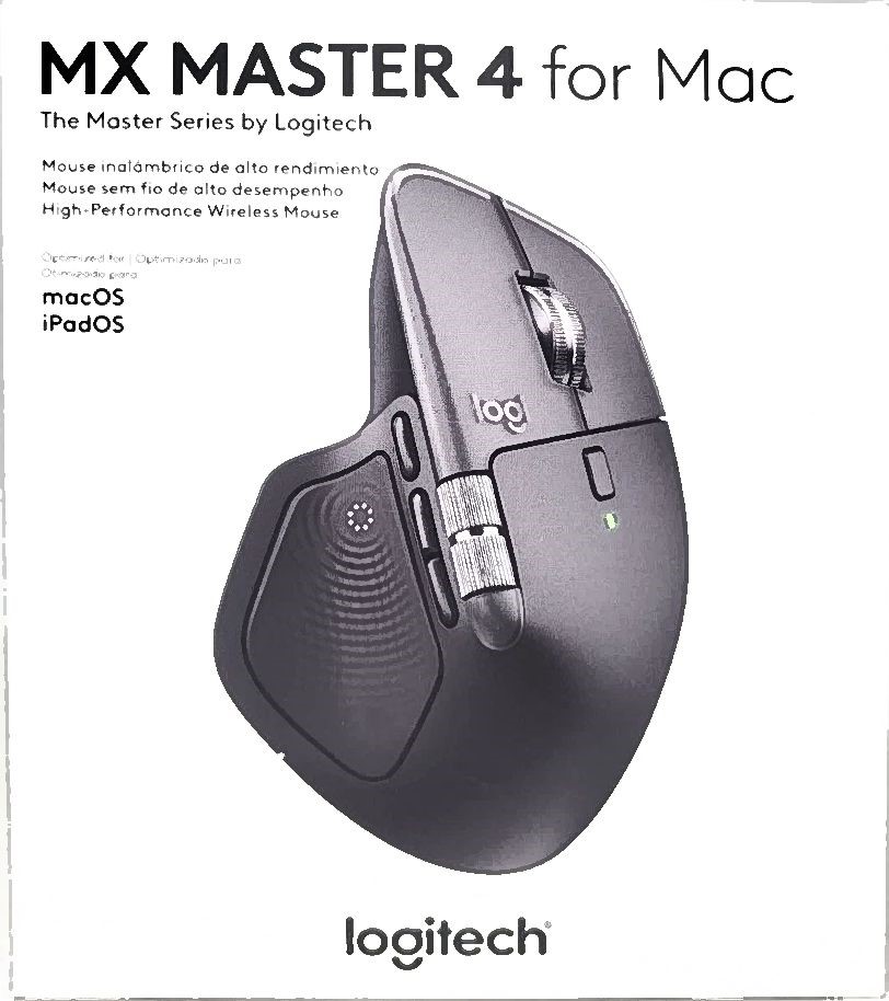 New Sealed Logitech MX Master 4 for Mac - Black