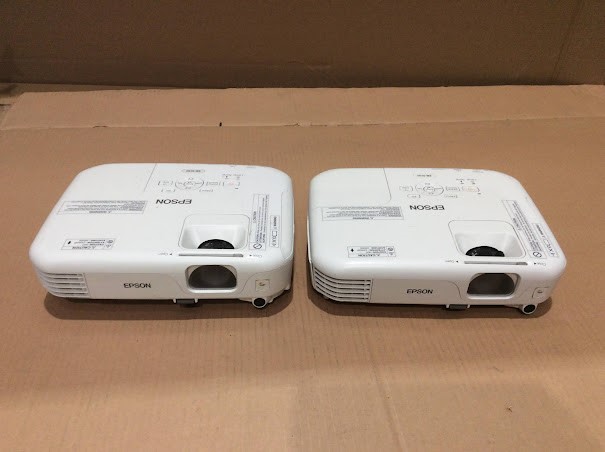 Epson EB-S110 LCD Projector (Lot of 2)