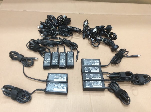 HP HSTNN-DA35/HSTNN-DA40 45W Laptop AC Adapter Chargers (Lot of 10)