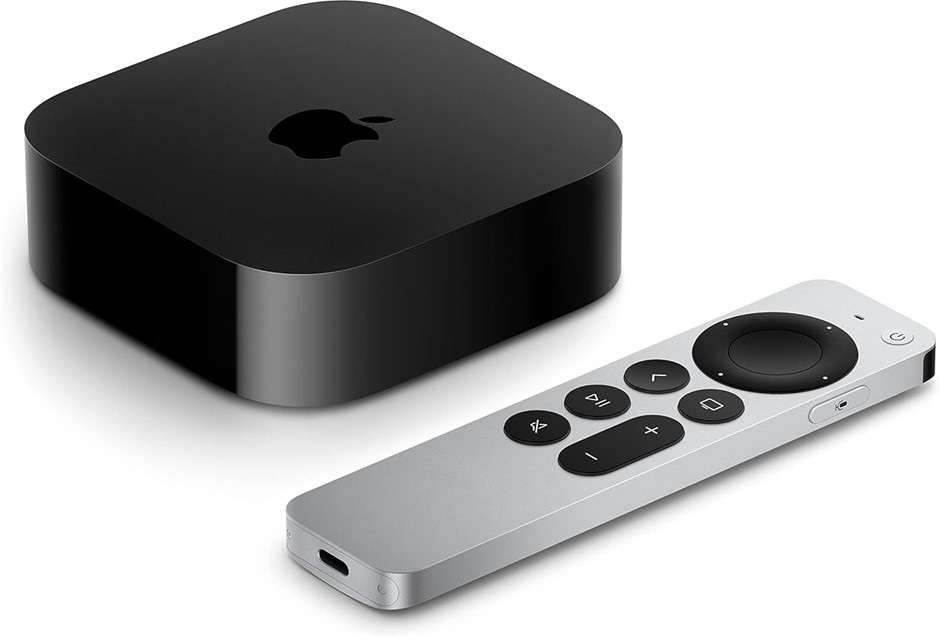 Apple TV 4K (3rd Gen) (64 GB). S/N: D16WK99521. NB: Minor Use. Buyers Note