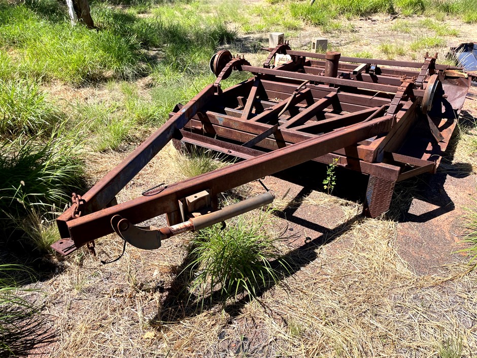 1999 Delta Tipping Tandem Box Trailer