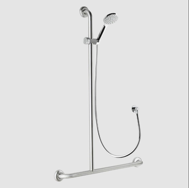 Advantage Inverted T Shower Rail Left Hand. NB: Rail Only.
