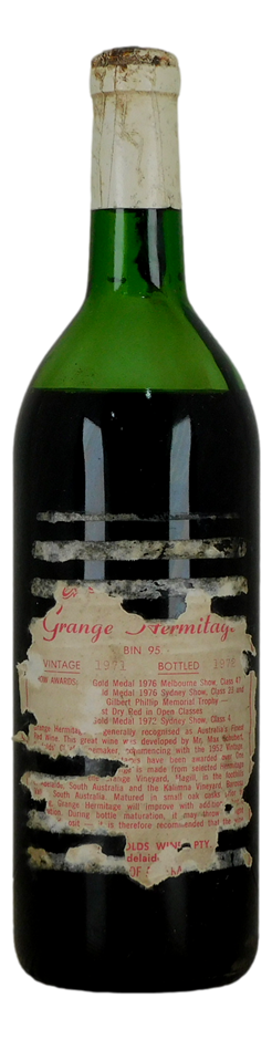 Penfolds Bin 95 Grange Hermitage 1971 (1x 738mL) SA.