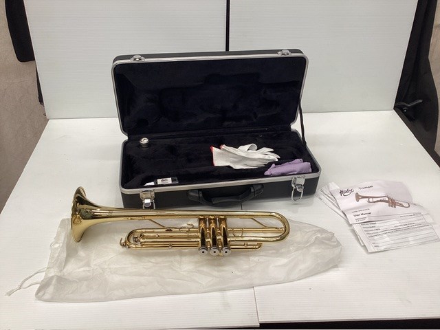 Case Containing Trumpet