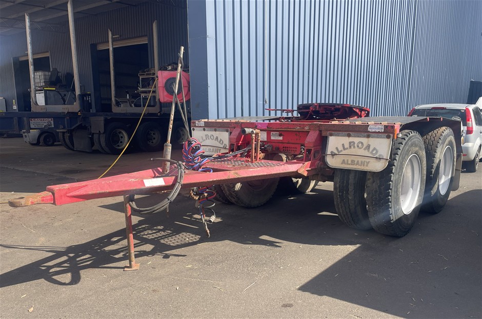 2013 Allroads Motor Body Buliders Tandem Dolly Trailer