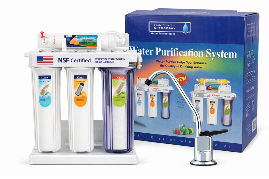 Water Filtration System - Ultra Pure 6-Stage Reverse Osmosis