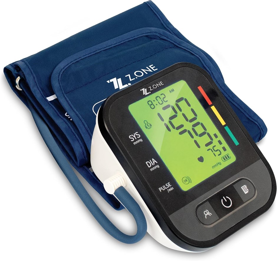 Z.ONE Arm Blood Pressure Monitor: Dual User, Approved NHS UK Blood Pressure
