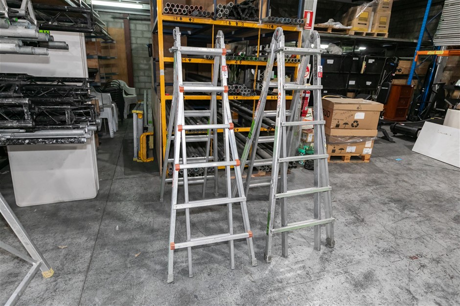 Waku Multi Purpose Telescopic Ladder (Qty2)