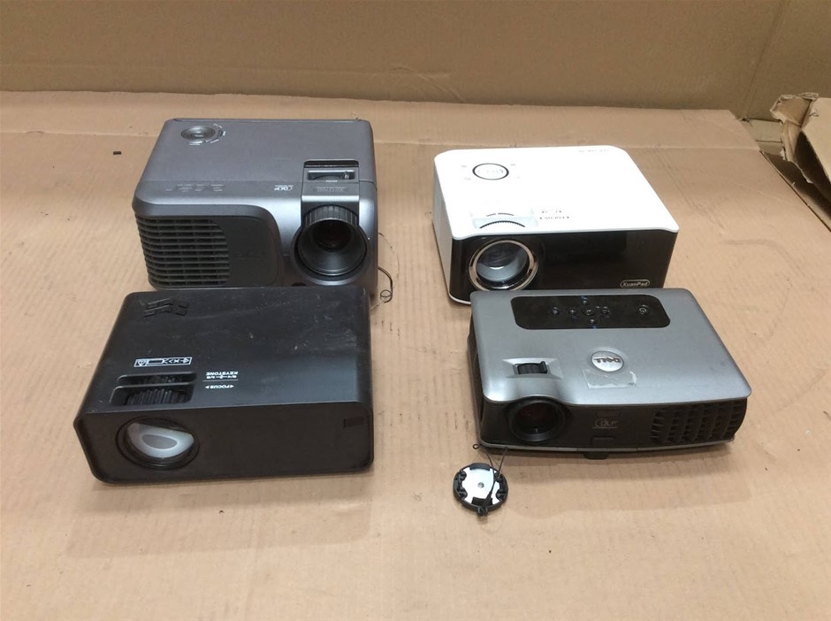 Dell 3400MP Projector + Acer XD1270D Projector + XuanPad V30 Projector
