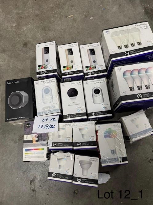 END OF LEASE SALE: mixed lot of cameras, doorbells, garage door openers