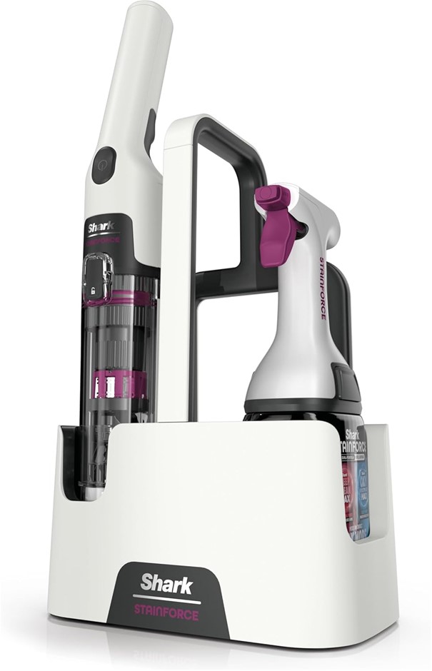 SHARK StainForce Portable Spot and Stain Cleaner. NB: Minor use.