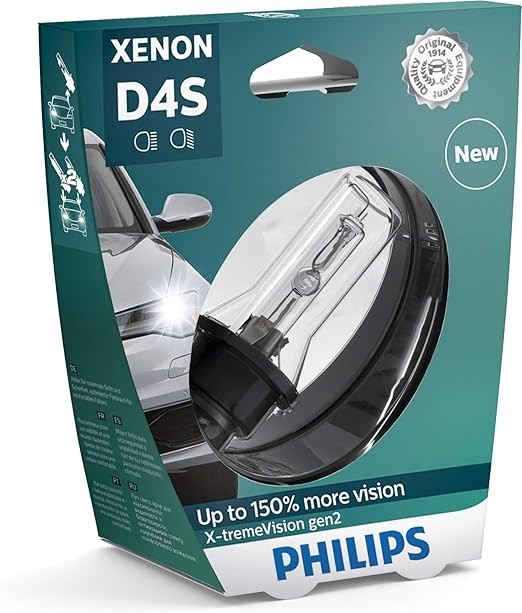 Philips X-treme Vision Gen 2 D4S HID globe - single display box
