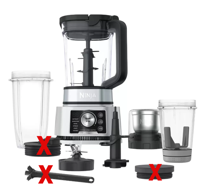 NINJA Foodi Power Blender and Processor Mega Kitchen System, Model CB352ANZ