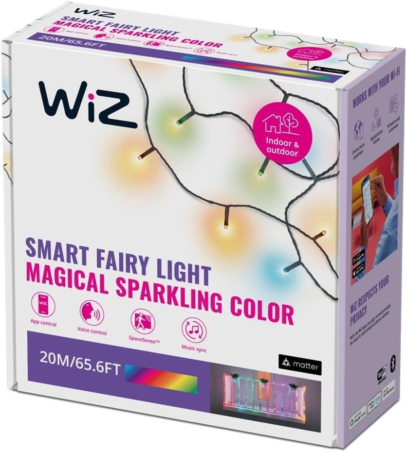 WiZ 20M LED Fairy Light Type-I AU. NB: minor use.