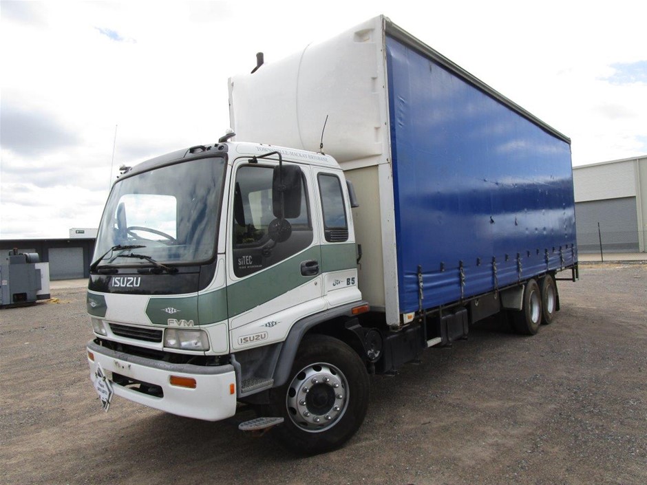 1999 Isuzu FVM 1400A 6 x 4 Curtainsider Rigid Truck