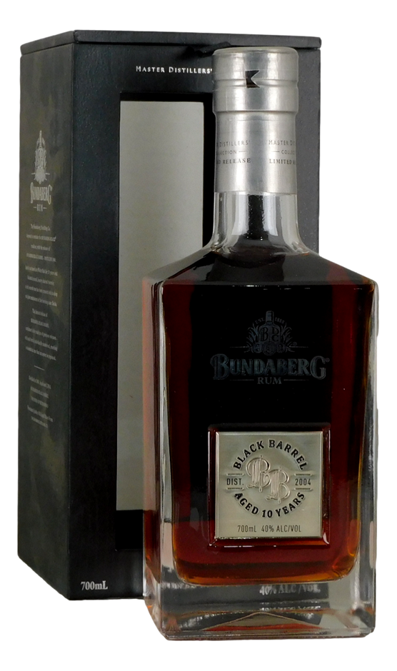 ,MDC, Bundaberg Black Barrel  Rum Aged 10 Years (1x 700mL)