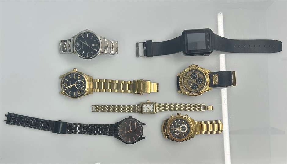 7x Various Watches